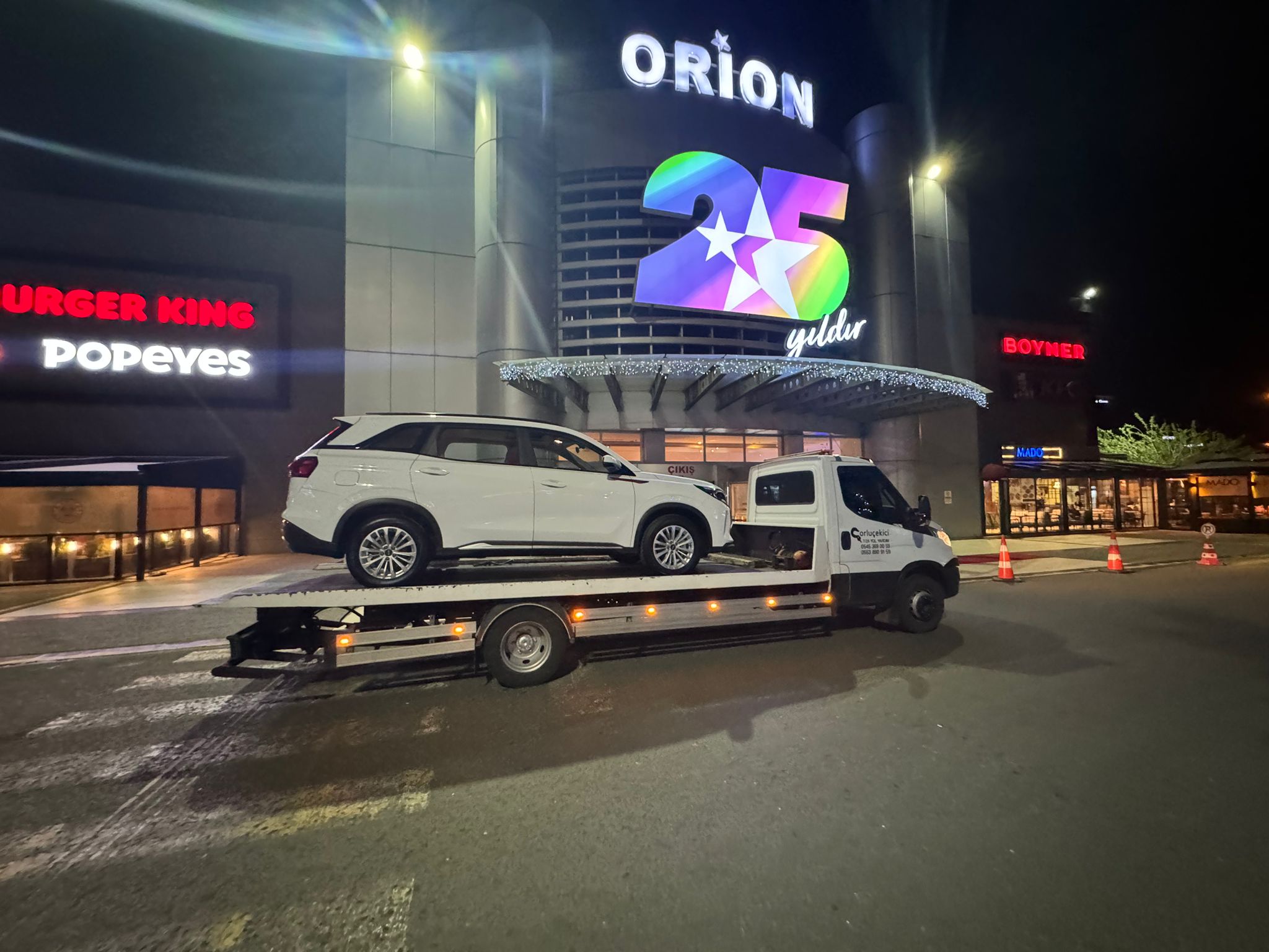 Çorlu Çekici Turabi - Gece oto çekici hizmeti